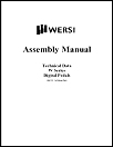 Wersi Helios Assembly Manual Technical Data W Series Digital Pedals am320 (Eng)