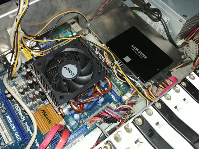 Nieuw Processor, koeler en SSD-Disk voor de Verona GS500