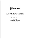 Wersi Helios Assembly Manual Technical Data W Series Precision Generator am100 (Eng)