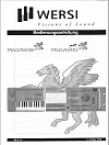 Handleiding / Manual Wersi Pegasus 2 en Wersi Pegasus 2 Plus