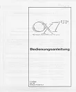 Manual / Handleiding OX7 UP(auflage 2)